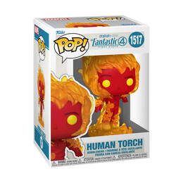 Funko Pop! Marvel: the Fantastic 4 First Steps - human Torch #1517 Bobble-Head Vinyl Figure