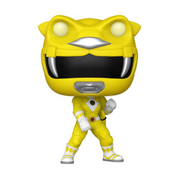 Funko Pop! Movies: Mighty Morphin Power Rangers the Movie - Yellow Ranger (Glows in the Dark) #1781 Vinyl Figure