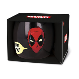Stor: Deadpool - Young Adult Globe mug in Gift box (385ml) (11962)