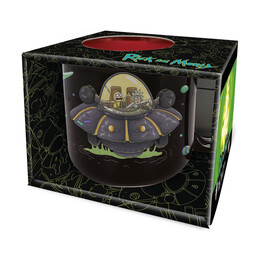 Stor: Rick & Morty - Young Adult Breakfast mug in Gift box (415ml) (12868)