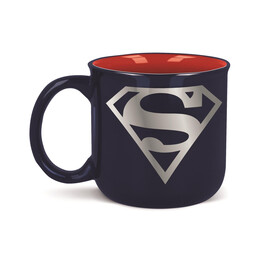Stor: Superman Symbol - Young Adult Breakfast mug in Gift box (415ml) (85669)