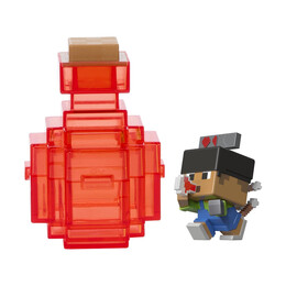 Mattel Minecraft: Mini Mode - Potion Brewing Slimy Brew red (Jcd11)