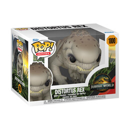 Funko Pop! Movies: jurassic World: Rebirth - Distortus rex #1800 Vinyl Figure