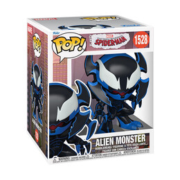 Funko Pop! Super: Friendly Neighborhood Spider-man - Alien Monster #1528 Vinyl Figure (6")