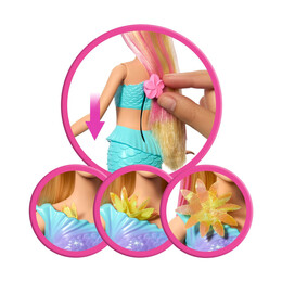 Mattel Barbie: Fantasy -Flower Magic Mermaid Blonde (Jdm72)