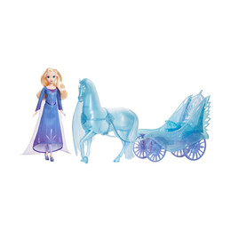 Mattel Disney: Frozen Fashion Dolls - Elsa & Nokk Adventure Carriage (Jbg56)