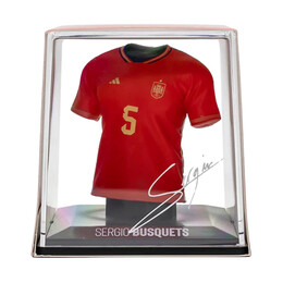 Fancollex: Myjersey - Spain Home 2022 European Championship Sergio Busquets (06my00003)