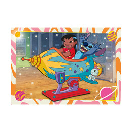 Clementoni Παιδικό Παζλ Super Color Disney Stich 2x60 τμχ