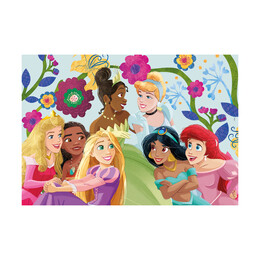 Clementoni Παιδικό Παζλ Super Color Disney Princess 2x60 τμχ