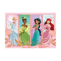 Clementoni Παιδικό Παζλ Super Color Disney Princess 2x60 τμχ