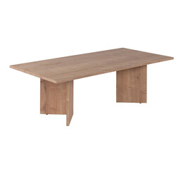 Τραπεζάκι Σαλονιού Sabin Megapap Χρώμα Sapphire oak 119x60x40εκ.