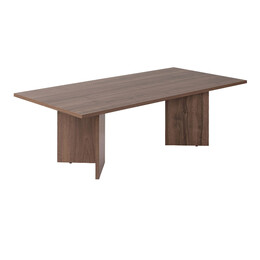 Τραπεζάκι Σαλονιού Sabin Megapap Χρώμα Καρυδί 119x60x40εκ.