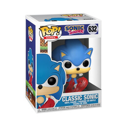 Funko Pop! Games: Sonic the Hedgehog 30th Anniversary - Classic Sonic #632 Vinyl Figure