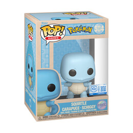 Funko Pop! Games: Pokemon - Squirtle (Soft Color) (Special Edition) #504 Vinyl Figure