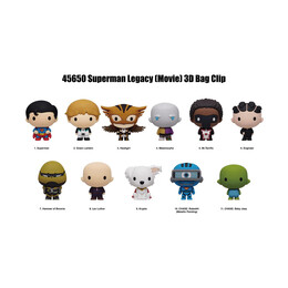 Monogram: Superman Legacy 3d Foam bag Clips Figures