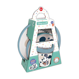 Stor: Mickey Mouse Full of Smile - Baby non Slip 3 pcs Bicolor Premium set in Gift box (10495)