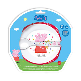 Stor: Peppa pig Little one - Toddler 2 pcs Micro set  (13478)