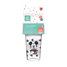 Stor: Mickey Mouse Full of Smiles - Toddler Flexi Straw cup  (10486)