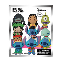 Monogram Disney: Stitch (Blind Bag/random) 3d Foam bag Clips