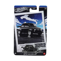Mattel hot Wheels Silver Series: National Icons - '60s Fiat 500 d Modificado (Jby88)