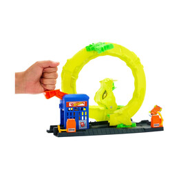Mattel hot Wheels City - Snake Spiral Attack (Jbm63)