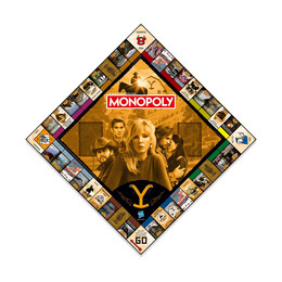 Winning Moves: Monopoly - Yellowstone (English Language) (Wm04120-En1)