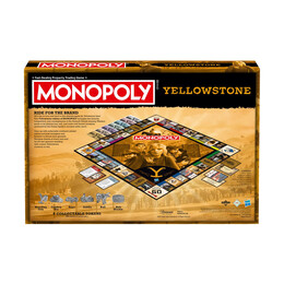Winning Moves: Monopoly - Yellowstone (English Language) (Wm04120-En1)
