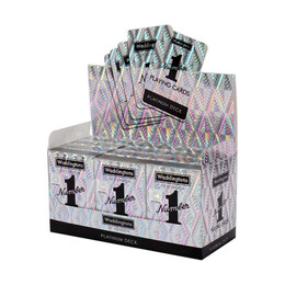 Winning Moves: Waddingtons No.1 - Platinum Playing Cards (35521)