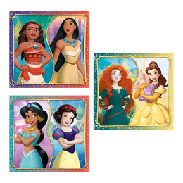 Clementoni Παιδικό Παζλ Super Color Disney Princess 3x48 τμχ