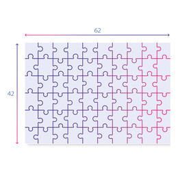 Clementoni Παιδικό Παζλ Maxi Super Color Sonic 60 τμχ