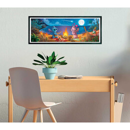 Clementoni Παζλ Panorama High Quality Collection Disney Stitch 1000 τμχ - Compact Box