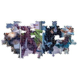 Clementoni Παζλ Panorama High Quality Collection Dungeons & Dragons 1000 τμχ - Compact Box