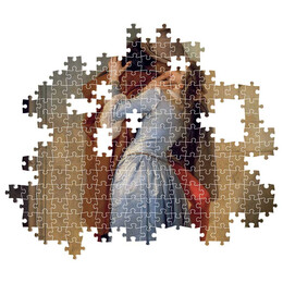 Clementoni Παζλ Museum Collection Hayez: Το Φιλί 1000 τμχ - Compact Box