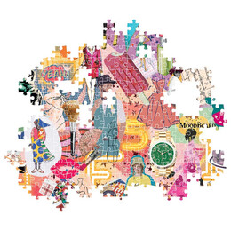 Clementoni Παζλ More is More Collection Fashion & Design 1000 τμχ - Compact Box