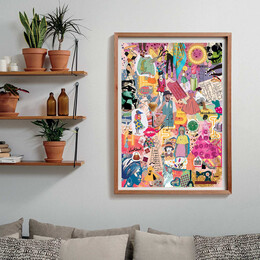 Clementoni Παζλ More is More Collection Fashion & Design 1000 τμχ - Compact Box