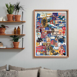 Clementoni Παζλ More is More Collection Travel & Cultures 1000 τμχ - Compact Box