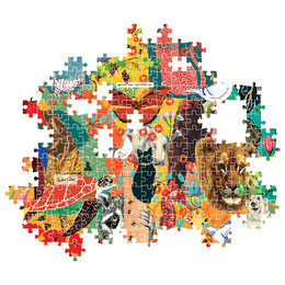 Clementoni Παζλ More is More Collection Animals & Botanics 1000 τμχ - Compact Box