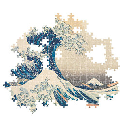 Clementoni Παζλ Museum Collection Hokusai: Το Μεγάλο Κύμα 1000 τμχ - Compact Box