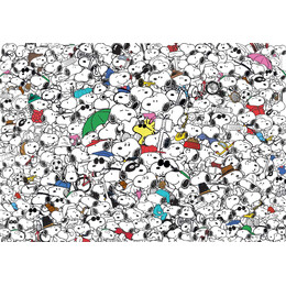 Clementoni Παζλ Impossible Peanuts 1000 τμχ - Compact Box