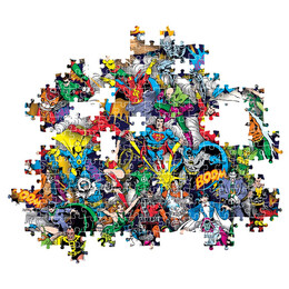 Clementoni Παζλ Impossible DC Comics Justice League 1000 τμχ - Compact Box