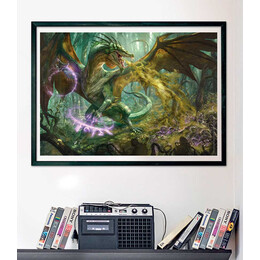 Clementoni Παζλ High Quality Collection Dungeons & Dragons 1000 τμχ - Compact Box