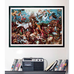 Clementoni Παζλ Museum Collection Bruegel: Η Πτώση των Επαναστατημένων Αγγέλων 1000 τμχ - Compact Bo