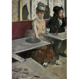 Clementoni Παζλ Museum Collection Degas: Στο Καφέ 1000 τμχ - Compact Box