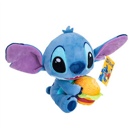Disney Λούτρινο Stitch με Burger 25εκ