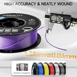 Creality cr-Petg Value Pack 4kg - 4x White 3d Printer Filament no Reel