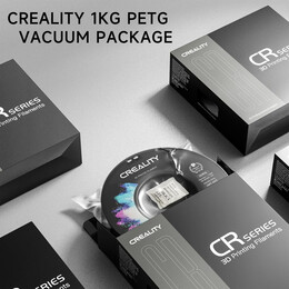 Creality cr-Petg Purple 3d Printer Filament, Hard Glossy, Tensile Str. 49mpa, 1 kg Spool1.75