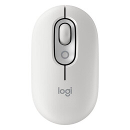 Logitech Mouse pop White (910-007411) (Logpopwh)