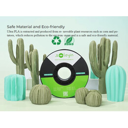 Creality Soleyin Ultra pla Matte Gray (Matte Grey) 3d Printer Filament  1 kg Spool,1.75 mm