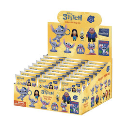 Monogram Disney:lilo & Stitch Movie 3d Foam bag Clips Figures