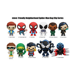 Monogram Marvel: Spider-man (Friendly Neighborhood) 3d Foam bag Clips Figures